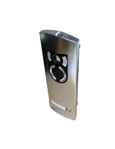 Vimar 1221 Audio-Video-Platte 2 Ik10-Module 1 Stahlknopf 2